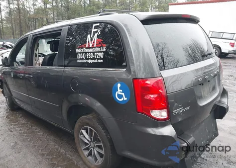 2017 Dodge Grand Caravan Sxt z USA, uszkodzony, nr VIN 2C4RDGCG0HR630874